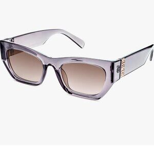 Trendy Rectangle Cateye Sunglasses
